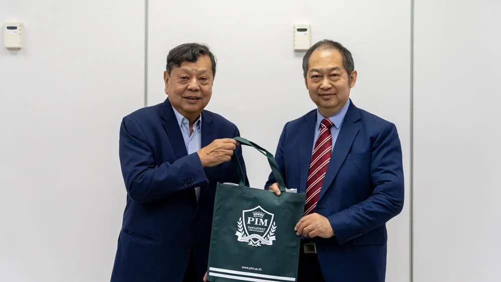 สถาบันการจัดการปัญญาภิวัฒน์ และ Jinbu ร่วมต้อนรับคณะจาก Zhejiang Ocean University ในพิธีเปิดโครงการอบรม 1 เดือน